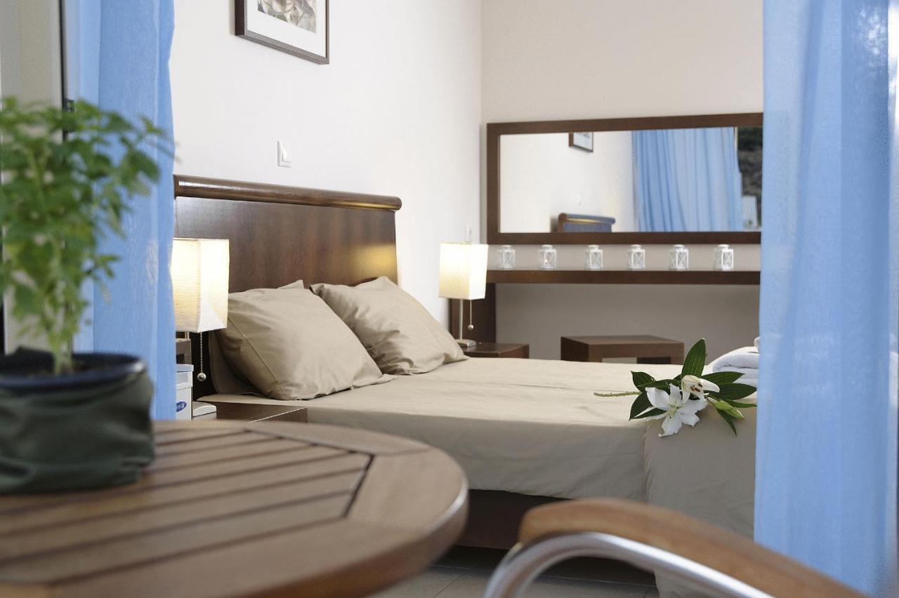 Glaros Hotel Apartment Agia Galini Quarto foto